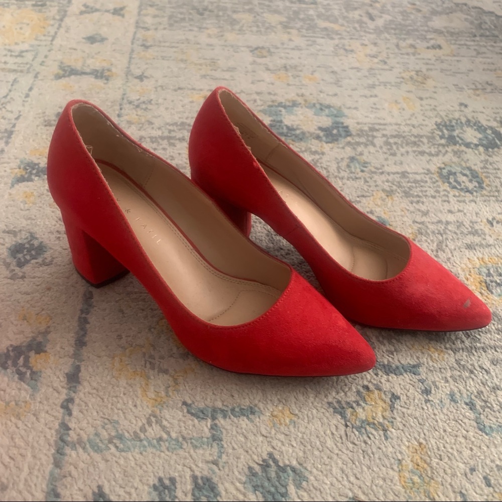 Kelly & Katie Hot Pink Rosewell Pumps